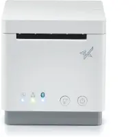 Star Micronics Star mC-Print2 MCP21 LB WT E+U - Kvitteringsprinter - direkte termisk - Rulle (5,8 cm) - 203 dpi - op til 100 mm/sek. - USB, LAN, Bluetooth, USB vært, Lightning - skærer - hvid