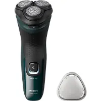 Philips 3000X Series X3002 - Shaver - trådløs - mørk skovgrøn