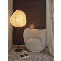 Ferm Living Kurbis gulvlampe high Natural-black