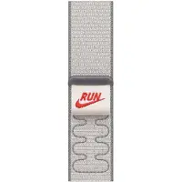 Apple Nike - Løkke for smart watch - 42mm - 130 - 190 mm - sløret grå - for Watch Hermès Series 7, Hermès Series 9, SE 3, Series 10, Series 11, Series 8, Series 9