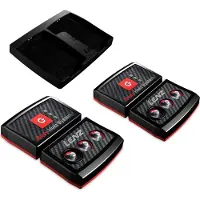 Lenz - Indlægssåler + batterier - Heat Pack 2.0 (Usb-C) Rouge til Unisex - Sort