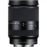Sony E F/3.5-6.3 Oss-objektiv 18-200 Mm