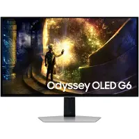 Samsung 27" Odyssey OLED G6 G61SD QHD 240Hz Gamingskærm, Silver