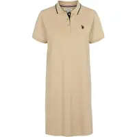 U.S. POLO ASSN. Blusekjole 'UWIka' offwhite