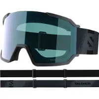 Salomon - Skibriller - S/View 3 Photo Ebony til Unisex - Grå