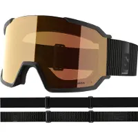 Salomon - Skibriller - S/View 3 Photo Black til Unisex - Sort
