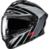 HJC C71 Faber MC5 Integralhjelm Sort/Grå L