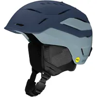 Smith - Skihjelme herre - Vantage 2 MIPS Matte Royal Navy / Wolf Gray til UnisexUld - Størrelse 55-59 cm - Flåde