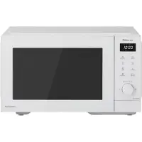 Panasonic NN-GD34QWEPG, Bordplade, Grill mikroovn, 23 L, 1000 W, Indbygget skærm, Knapper, Dreje