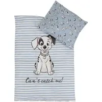 Borg Design Baby sengetøj 70x100 cm - 101 Dalmatinere - 2 i 1 design - 100% Bomuld