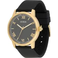 GUESS Analogt ur 'CHANDLER' guld / sort