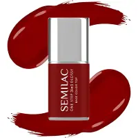 Semilac 3in1 One Step Glossy Neglelakgel 7 ml S575 Dark Red