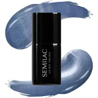 Semilac UV Nagellack Neglelakgel 7 ml 665 Blueberry Gloss