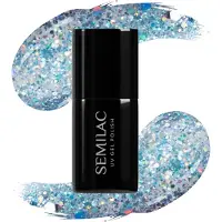 Semilac UV Nagellack Neglelakgel 7 ml 611 Violet Night
