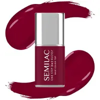 Semilac 3in1 One Step Glossy Neglelakgel 7 ml S570 Dark Raspberry