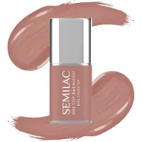 Semilac 3in1 One Step Glossy Neglelakgel 7 ml S235 Peach Beige