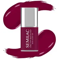 Semilac 3in1 One Step Glossy Neglelakgel 7 ml S775 Plum Wine