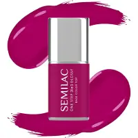 Semilac 3in1 One Step Glossy Neglelakgel 7 ml S595 Bright Purple