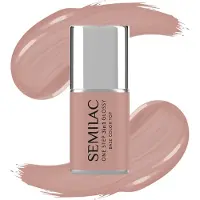Semilac 3in1 One Step Glossy Neglelakgel 7 ml S210 French Beige