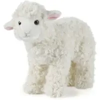 Living Nature Bamse - 24x22 cm - Lam - Large - Off White - - OneSize - Bamse
