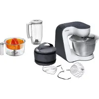 Bosch MUM5 StartLine MUM50123 - Køkkenmaskine - 800 W - hvid/anthracit
