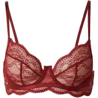 Hunkemoller BH 'ISABELLE' carminrød
