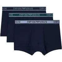 Emporio Armani Boksershorts marin / lysegrå / mørkegrøn
