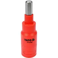 YATO ISOLO. SEKSKANTNØGLE 8X75MM 3/8 VDE