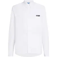 Karl lagerfeld JEANS Skjorte 'Poplin' hvid