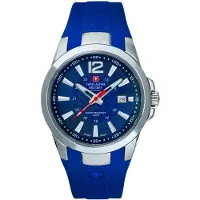 Swiss Alpine Military Herreur 7058.1835 Combat Air Blå/Plast Ø44 mm