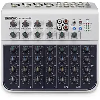 SubZero SZ-MIX08USB 8-kanals USB-mikser/interface