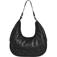 Pepe Jeans Pepe Jeanstil kvinder. PL0300014 Nadia taske sort (OSFA), Casual, Polyuretan