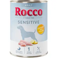 Rocco Sensitive 6 x 400 g / 800 g - Kylling & kartoffel