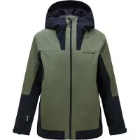 Peak Performance - Skijakker - M Rider Tech 2L Insulated Shell Jacket Pine Needle Black til UnisexUld - Størrelse M - Grøn