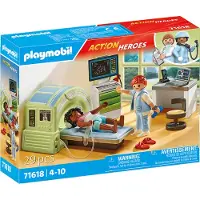Playmobil Action Heroes - Radiolog med Patient - 71618 - 29 Dele - - OneSize - Legetøj