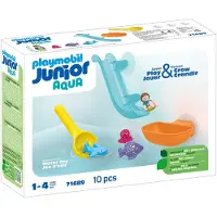 Playmobil 1.2.3 - Junior Aqua Fiskesjov med havdyr