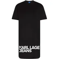 Karl lagerfeld JEANS Kjole sort / hvid