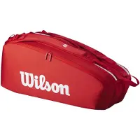 Wilson Super Tour Red 6pk 2025 Ketsjertaske