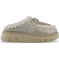 Mou Moutil kvinder. MU.FW531001B Træsko i læder Special grå (39), 3-5 cm, Ingen, Casual