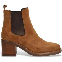 Alpe Alpetil kvinder. 553111 Dakota brune ankelstøvler i læder (41), 3-5 cm, Ingen, Casual