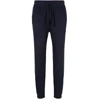 Tom Tailor Pyjamasbukser natblå / mørkegrå / hvid