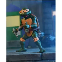 NECA Teenage Mutant Ninja Turtles Actionfigur Af Ultimate Michelangelo Fra Vhs-udgivelsen 18 Cm