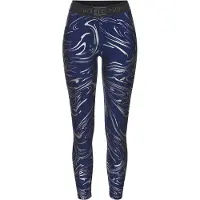 LASCANA Sportsbukser navy / sort / sølv