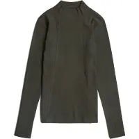 G-Star A Line Slim Rib Mock T-Shirt - Grey - Women