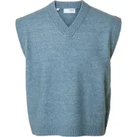 Selected Vest 'SLHRai' blå-meleret