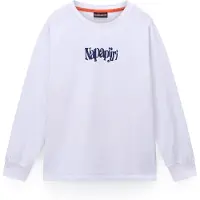 Napapijri Bluser & t-shirts 'Fiemme' navy / gul / hvid