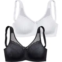 Petite fleur BH sort / hvid