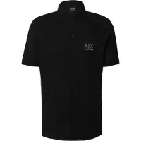 Armani Exchange A|X Armani Exchangetil mænd. XM002231AF10366UC001 Poloshirt i sort bomuld (M), Casual, Korte ærmer