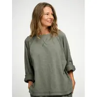 Moshi Moshi Mind Shirts ' Earth ' grøn-meleret