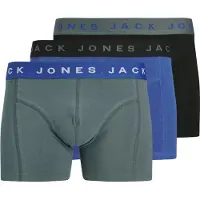 Jack & Jones Boksershorts 'JACBENNETT' blå / grå / sort
